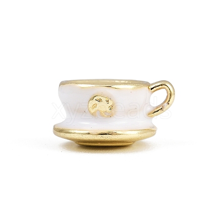 Alloy Enamel Charms ENAM-I067-02G-01-1