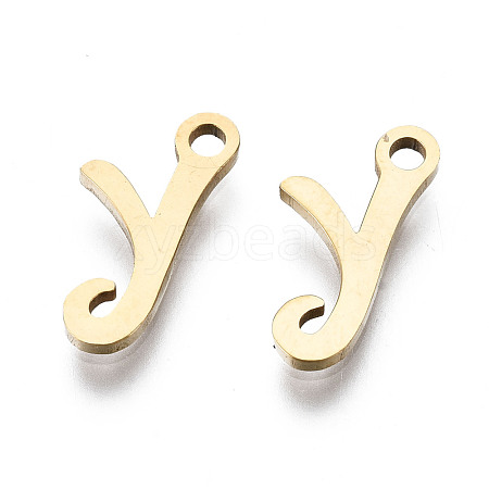 201 Stainless Steel Charms STAS-T044-217G-Y-1