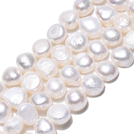 Natural Cultured Freshwater Pearl Beads Strands PEAR-N014-07K-1