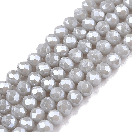 Electroplate Glass Beads Strands LS-EGLA-A044-P3mm-A19-1