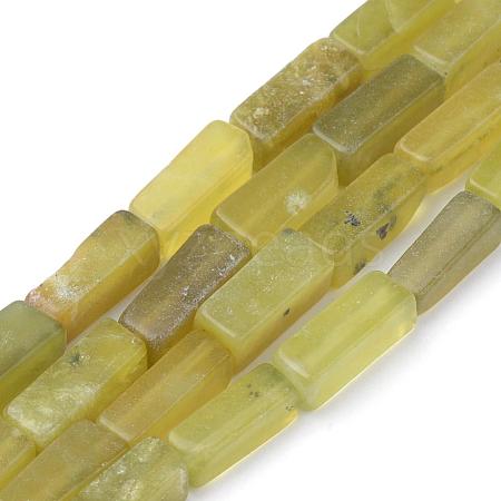 Natural Peridot Beads Strands G-Q949-003-1