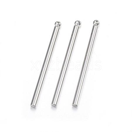 Tarnish Resistant 201 Stainless Steel Pendants X-STAS-F174-03P-B-1