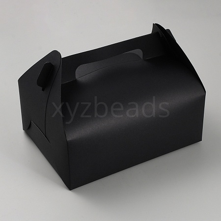 Rectangle Cardboard Candy Storage Box CON-WH0084-85-1