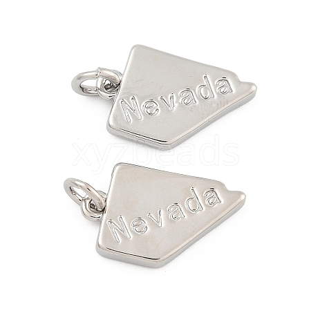 Brass Pendants KK-D229-22B-P-1