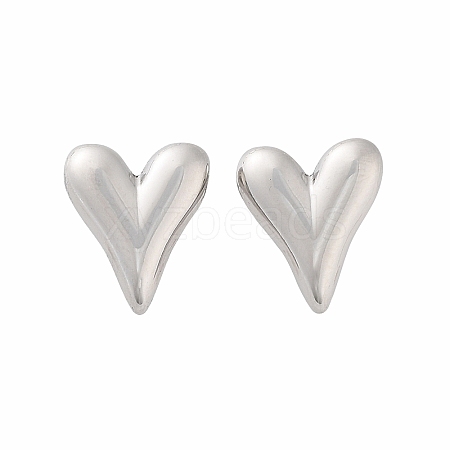 Non-Tarnish 304 Stainless Steel Stud Earrings EJEW-H115-31P-1