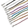 3.5MM Polyester Metallic Cord Braided Cord Necklace Making FB-CBAA152-01P-1