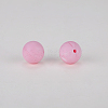 Round Silicone Focal Beads SI-JX0046A-56-2