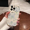 Tulip Cat Pattern TPU Plastic Mobile Phone Cover PW-WGD8F46-10-3