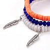 3Pcs 3 Styles Stretch Bracelets Sets BJEW-JB05899-2