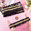 Gorgecraft 10Pcs Wide Stretch Sparkling Headband MRMJ-GF0001-45D-3