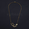 201 Stainless Steel Pendant Necklaces NJEW-S105-JN526-2-2