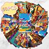 50Pcs Thanksgiving Day Paper Greeting Cards DIY-P085-16A-2