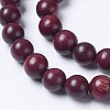 Natural Wood Beads Strands WOOD-J001-05-8mm-3