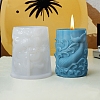 Column with Sea Animal Pattern DIY Silicone Candle Molds PW-WG8C50A-02-1