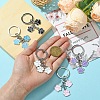 Alloy Enamel Keychains KEYC-YW00010-01-5