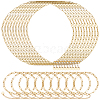 20Pcs 2 Styles 304 Stainless Steel Cable Chain Bracelets & Necklaces Sets for Women SJEW-BM0001-04-7