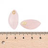 Natural Rose Quartz Pendants STAS-P380-80G-02-3