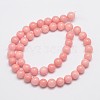 Natural Malaysia Jade Beads Strands G-A146-8mm-B08-3