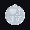 Valentine's Day Silicone Pendant Molds DIY-J009-07A-3