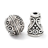 Tibetan Style Alloy 3 Hole Guru Beads TIBEB-M030-07AS-2