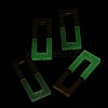 Luminous Glow in the Dark Wood & Resin Pendant WOOD-H104-18-2