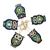 Owl DIY Diamond Painting Pendant Decoration Kits PW-WG4E765-01-1