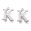 Tarnish Resistant 304 Stainless Steel Charms STAS-H112-K-P-1