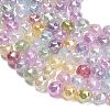 Transparent Crackle Glass Beads Strands GL-Z001-01-2