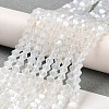 Imitation Jade Electroplate Glass Beads Strands LS-EGLA-F029-J4mm-A05-4