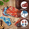 8Pcs 8 Styles Polycotton Bags ABAG-BT0001-03-4
