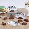 20Pcs Pine Wood Name Card Holder DJEW-GA0001-77B-4