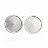 Tarnish Resistant 304 Stainless Steel Stud Earring Findings STAS-H410-07P-A-1