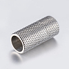 304 Stainless Steel Magnetic Clasps with Glue-in Ends STAS-F132-44P-7mm-1