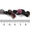 Natural Colorful Tourmaline Nuggets Beads Strands G-B125-A12-01-4