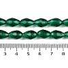 Transparent Imitation Jade Glass Beads Strands GLAA-N005-T4mm-D-4