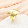 Adjustable Brass Finger Rings for Women RJEW-M064-02G-3