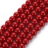 Glass Beads Strands GLAA-S192-E-008B-1