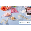 4Pcs 4Colors Cloth Rose Ribbon Chokers FIND-TA0002-27-19