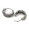 316 Surgical Stainless Steel Hoop Earrings EJEW-D096-12AS-11-2