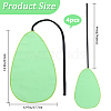 Microfiber Musical Instrument Pipe Cleaning Cloth AJEW-WH20020-012-2