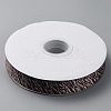 Single Face Printed Polyester Grosgrain Ribbons SRIB-TAC0002-06-2