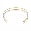 Brass Cuff Bangles Making KK-S354-279-NF-3