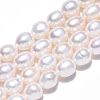 Natural Cultured Freshwater Pearl Beads Strands PEAR-N012-06N-4