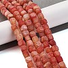 Natural Weathered Agate Beads Strands G-NH0038-01B-2