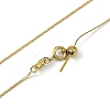 Ion Plating(IP) 304 Stainless Steel Serpentine Chains Necklaces NJEW-H042-07G-2