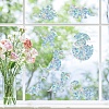 Waterproof PVC Colored Laser Stained Window Film Static Stickers DIY-WH0314-107-7