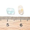 Gradient Color Transparent Frosted Acrylic Beads X1-OACR-M023-06F-3