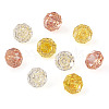 9Pcs 3 Colors Cubic Zirconia Cabochons ZIRC-TA0001-30B-3