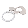 Non-Tarnish Stainless Steel Keychains KEYC-L031-01P-3