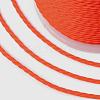 Round Waxed Polyester Cord YC-G006-01-1.0mm-23-3
